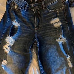 Hollister skinny crop jeans